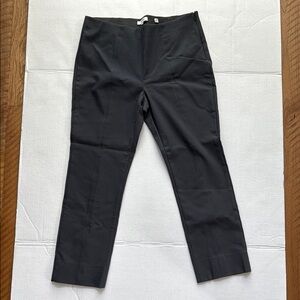 Vince Black Straight Leg Trousers